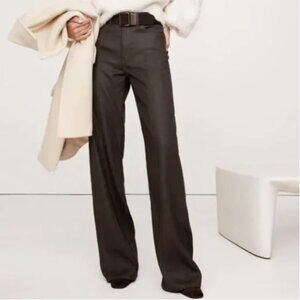 Banana Republic Chocolate Ganache The Coated Denim Pintuck Jean